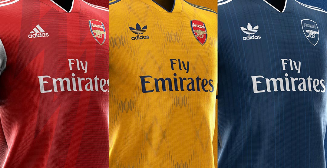 Adidas Arsenal 19-20 Home, Away & Third Kit Concepts by Saintetixx ...